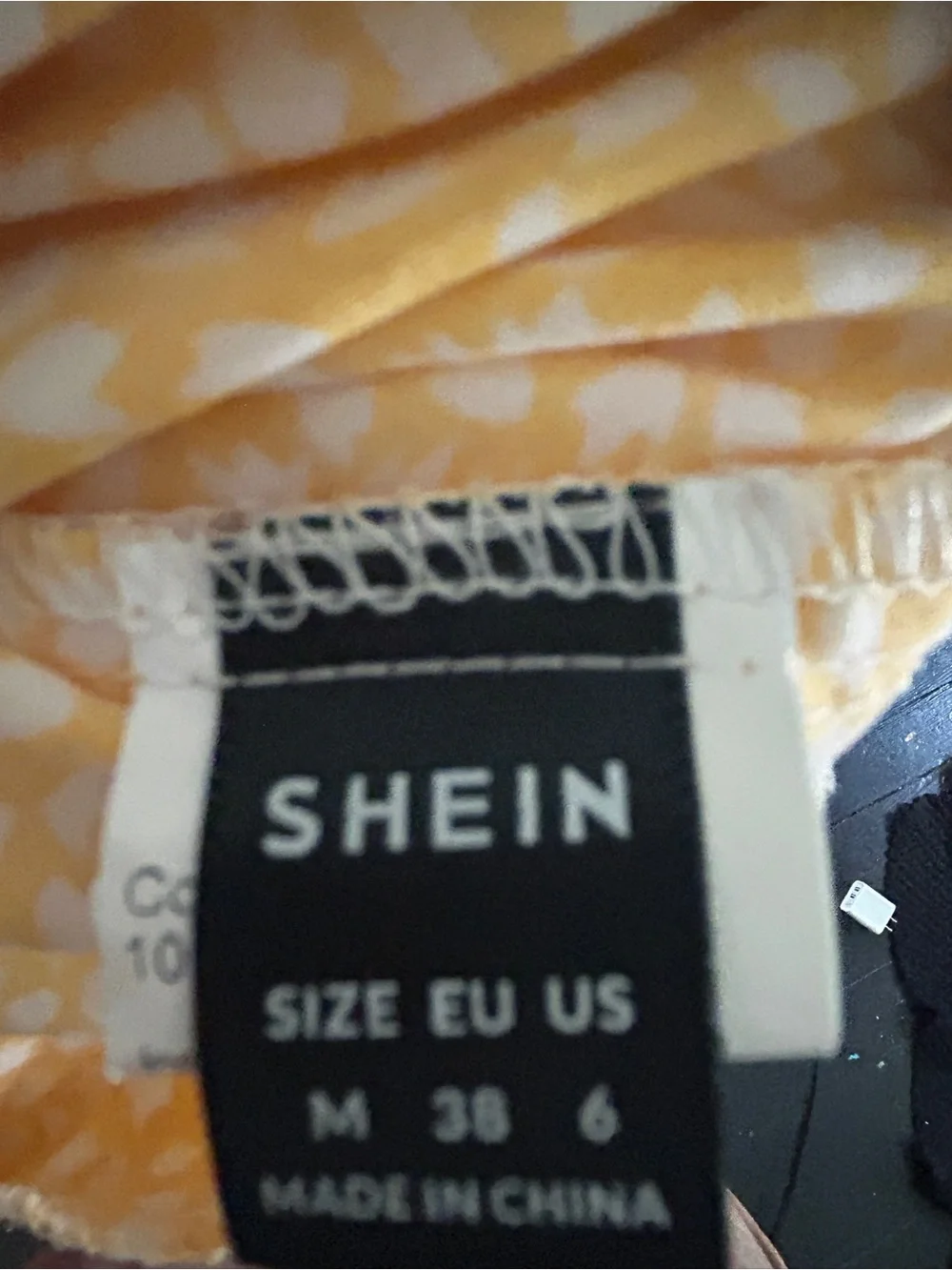 SHEIN Girls Yellow Micro Dot Pajama Bottoms